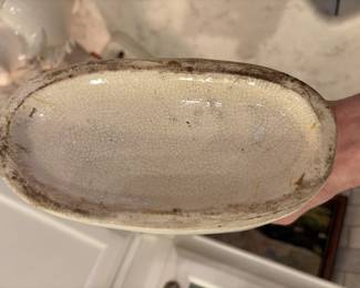 Base of Staffordshire Stag Vases