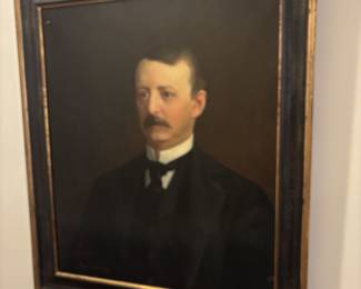 Oil on Canvas Portrait of a Well-Dressed Gentleman