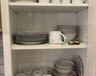 Assorted China, Kitchen Wares, Pots and Pans Etc