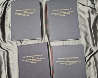 GERMAN WAR HISTORY BOOKS (IN GERMAN)