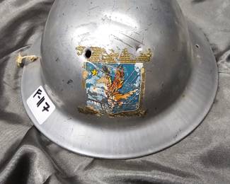 WWII Era Child Army Helmet