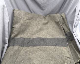 WWII USMC Marine Corps Wool Blanket