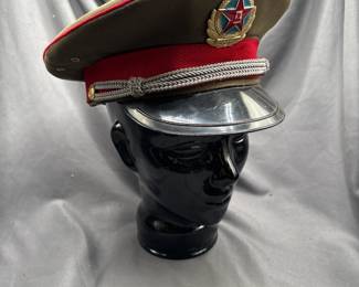 Chinese Military Army Visor Cap