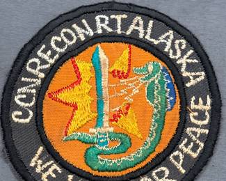 VIETNAM WAAR ERA THEATER MADE PATCH CCN RECON RT ALASKA