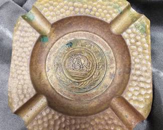 WWI German Souvenir Ashtray