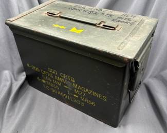 SWEDISH MILITARY EQUIPMENT BOX