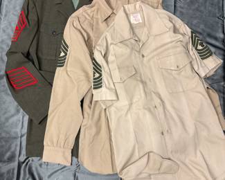 1960's U.S. Marine Corps Gunnery Sergeant Uniform Set