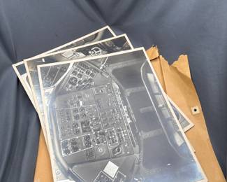 UNITED AIRLINER PILOT TRAINING PHOTOS OF AIRCRAFT COCKPITS