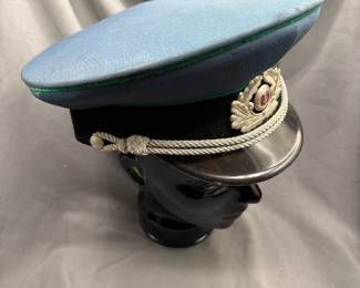 East German Army Officer Visor Cap