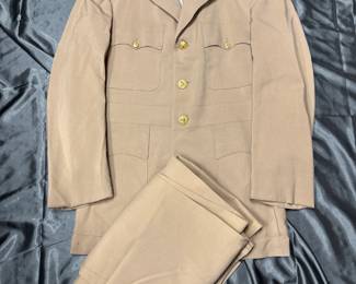1960's U.S. Navy Khaki Uniform With Trousers