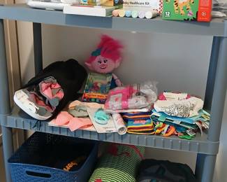  Many new never used kids items and toys including camera sets, pack and plays and much more.