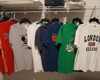 Vintage travel t shirts.