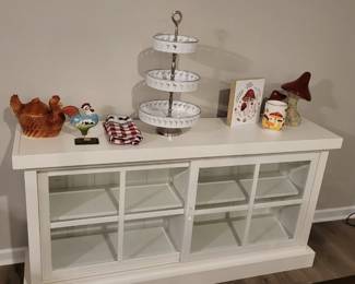Great sliding glass buffet 