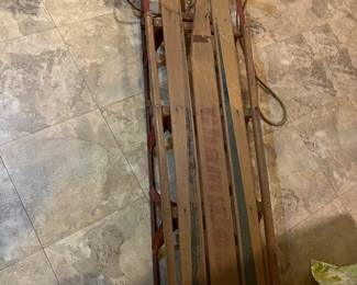 Vintage Champion sled -slightly damaged