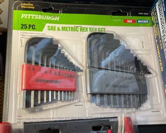 Pittsburgh 25 Piece Hex Key Set