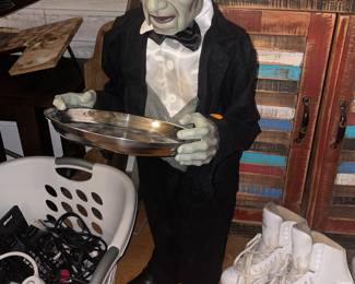 Animated Halloween Frankenstein Butler