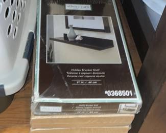 Hidden Bracket Shelves