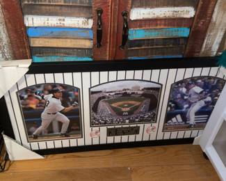 NY Yankees Framed Photo