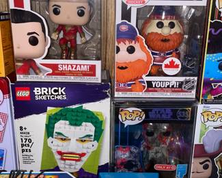 Funko Pop Figures & Lego Joker