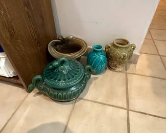 SMALL BLUE VASE SOLD