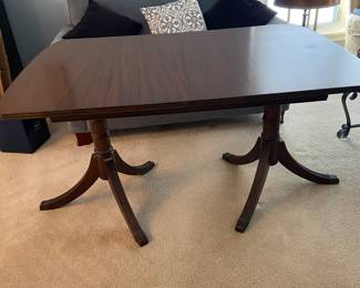 Mahogany table (pads included) 36W X 70L