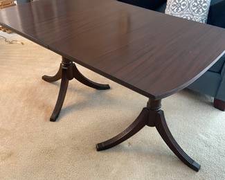 Mahogany table (pads included) 36W X 70L