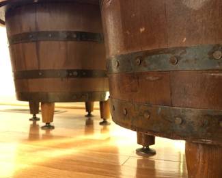 Barrel end tables