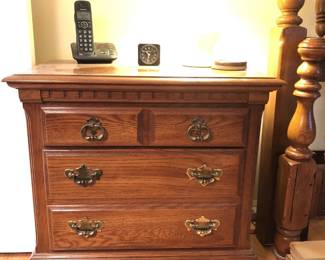 oak nightstand