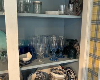Glassware and china
