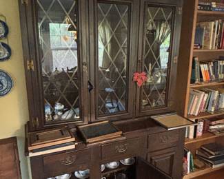 China hutch, china sets and other dinnerware