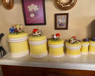 Vintage Seymour Mann canister set