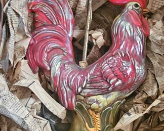 Vintage Rooster Lamp