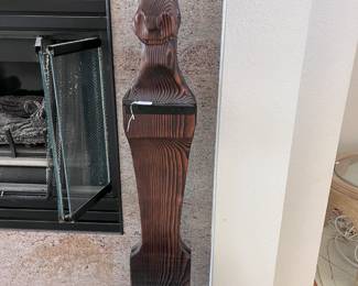 fireplace tool holder