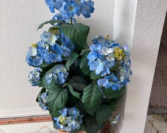 large silk hydrangeas