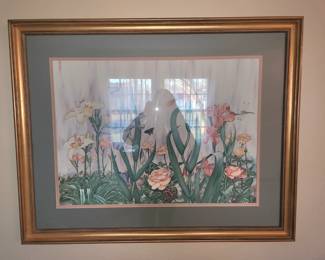 Carmel Foret signed print