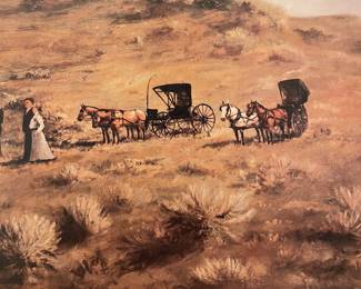 Rare Book Prairie Wedding Editor Jerry Dickson. A Pioneer History of Western Oklahoma. Published 1987  