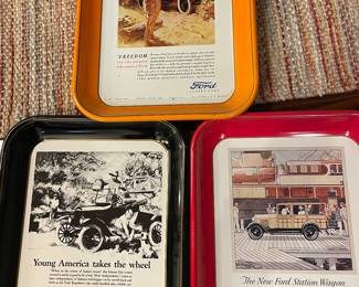 Ford Metal Trays