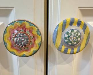 McKenzie Childs Door Knobs