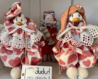 Ducks And Friends Dolls