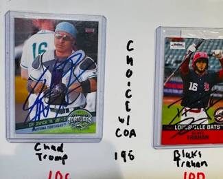 Chad Trump Card / Blake Trahan Card