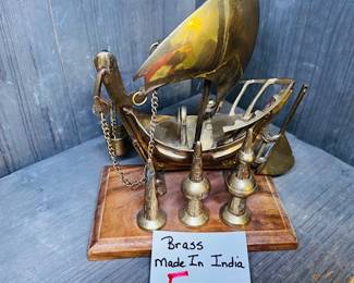 Brass Ship - made in India