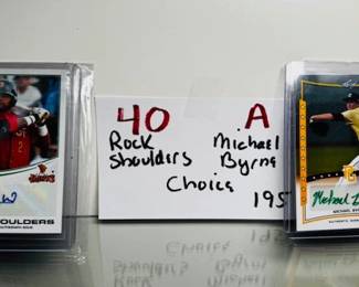 Rock Shoulders and Michael Bryna Cards