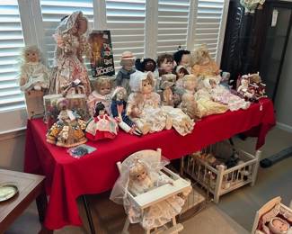 all kind of dolls and accessories