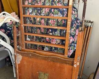 vintage crib as is