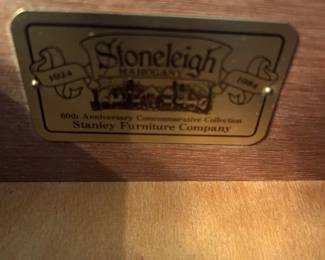 Stanley furniture is the maker of this dining room suite