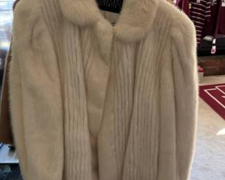 Authentic White Mink pant coat