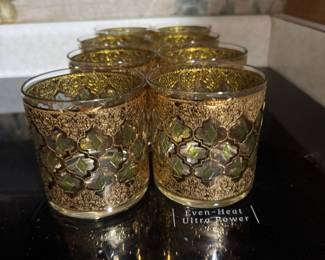 MCM cocktail glasses
