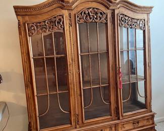 Antique curio cabinet 