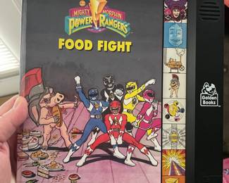 Vintage power ranger book