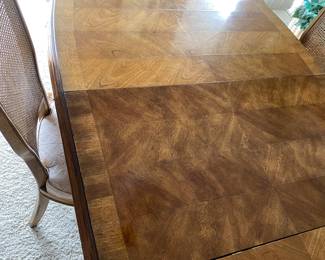 PRESALE : Wooden dinning table and 6 chairs $300 OBO